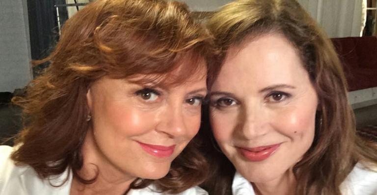 Susan Sarandon e Geena Davis: 23 anos após Thelma e Louise - Facebook/Reprodução