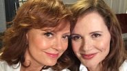 Susan Sarandon e Geena Davis: 23 anos após Thelma e Louise - Facebook/Reprodução