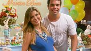 Bárbara Borges com o marido - Arquivo CARAS