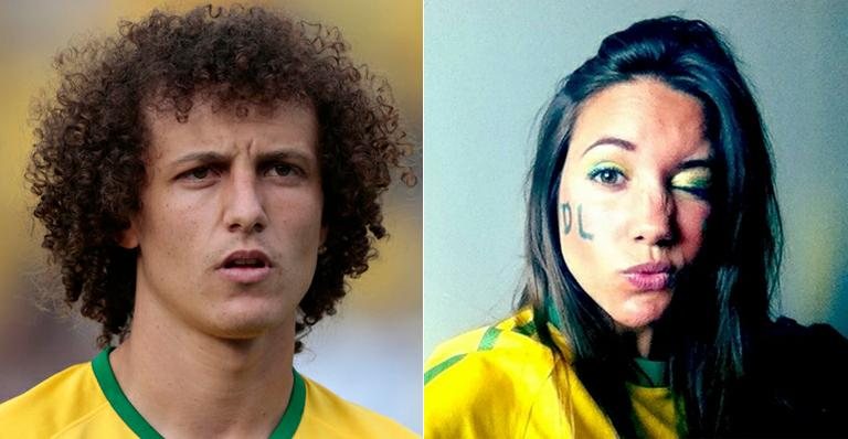 David Luiz namora a portuguesa Sara Madeira - Reuters e Instagram/Reprodução