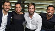 Fernando Llorente, Roberta Armani, Chris Pine e Cauã Reymond - Reprodução/ Instagram