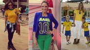 Torcida Fashion: copie os looks das famosas para torcer pela Seleção Brasileira - Foto-montagem