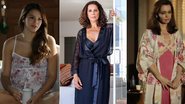 Pijamas e camisolas das personagens de Em Família - Reprodução/TV Globo