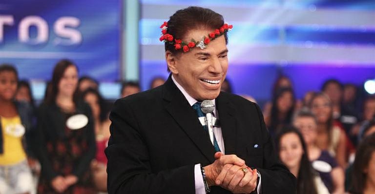 Silvio Santos de tiara - SBT / Divulgação