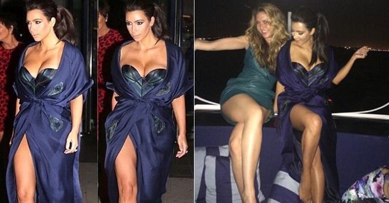 Kim Kardashian usa look ousado no aniversário da irmã - Reprodução/ Instagram