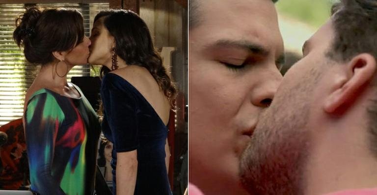 Beijo de Marina e Clara foi 78% mais rápido que o beijo de Niko e Félix - TV Globo/Divulgação