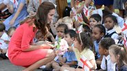 Kate Middleton visita escola primária em Londres - AKM / GSI