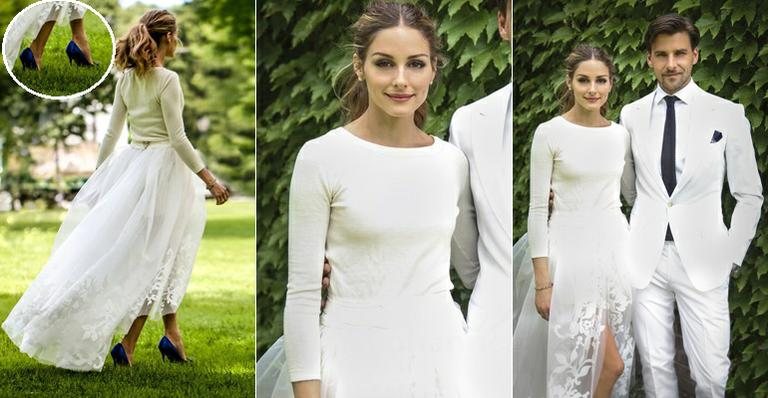 Noiva: como combinar sapatos coloridos com o vestido branco - Foto-montagem