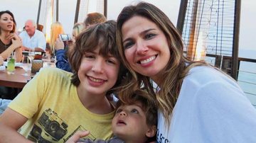 Luciana Gimenez e os filhos - Online/ Grosby Group