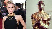 Anna Paquin mostra estatueta do Oscar após 21 anos - Getty Images/ Reprodução