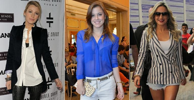 10 looks que afinam a silhueta e emagrecem visualmente, como blazer e macacão - Foto-montagem