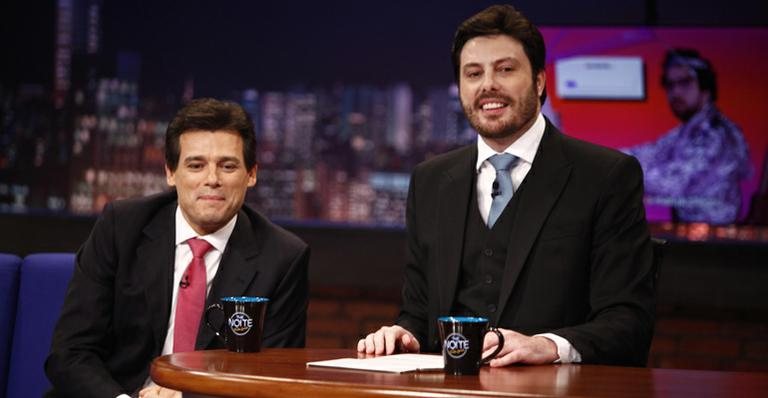 Danilo Gentili e Celso Portiolli - Roberto Nemanis/SBT