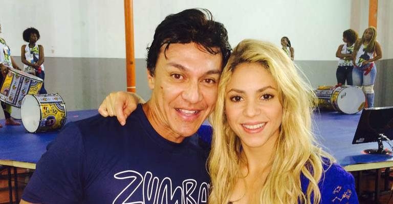 Beto Perez e Shakira - Divulgação