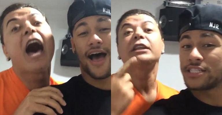 Neymar aparece cantando 'Muda de Vida' em vídeo - Reprodução/ Instagram