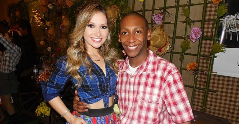 Julyana Lee e Jacarezinho se reencontram em festa - Marcela Rodrigues/Divulgação