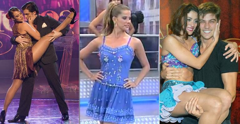 No Domingão do Faustão, Dança dos Famosos chega à 11ª edição. Relembre vencedores - Foto-montagem