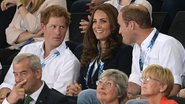 Kate Middleton se diverte com Príncipe William e Harry nos jogos de Commonwealth - AKM-GSI/Splash