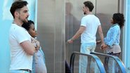 Aline Wirley e Igor Rickli curtem passeio em shopping - Henrique Oliveira / AgNews