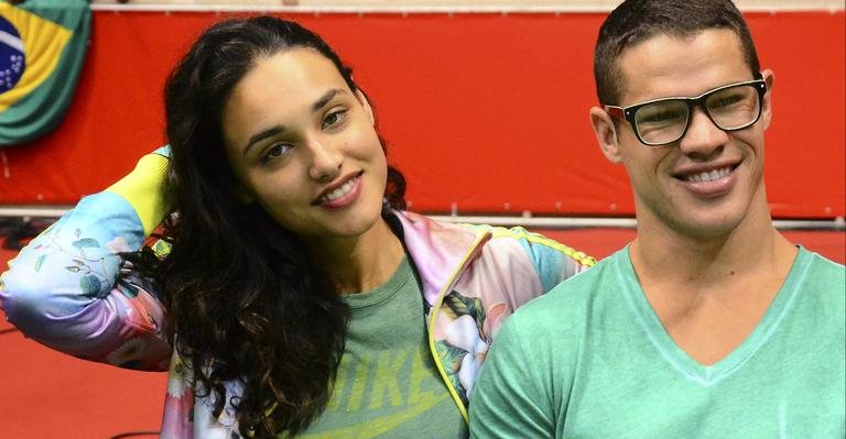 Famosos assistem partida de basquete entre Brasil e Argentina no Rio de Janeiro - MARCELO FONSECA/PHOTO RIO NEWS