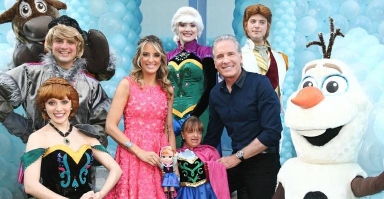 Rafa Justus, filha de Roberto Justus e Ticiane Pinheiro, comemora aniversário com festa de 'Frozen' - Manuela Scarpa e Marcos Ribas/Photo Rio News