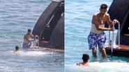 De cinta, Neymar curte banho de mar em Ibiza - Grosby Group