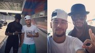 Neymar e Alex Song - Instagram/Reprodução