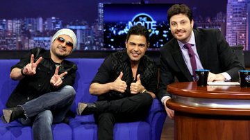 Zezé Di Camargo e Luciano participam do The Noite com Danilo Gentili - Lourival Ribeiro / SBT