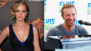 Jennifer Lawrence e Chris Martin - Getty Images