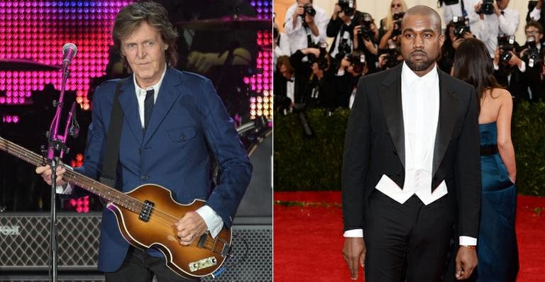 Kanye West está gravando disco com Paul McCartney - Getty Images