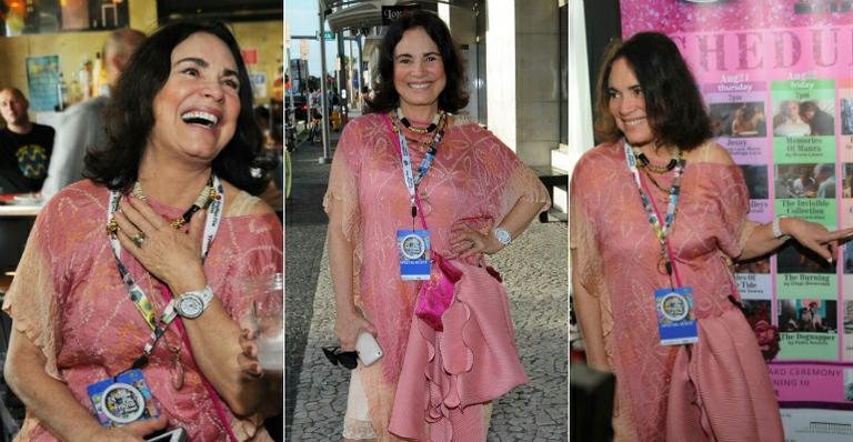 Regina Duarte participa de festival em Miami - Bill Paparazzi/Divulgação