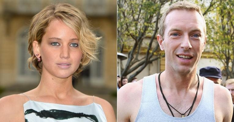 Jennifer Lawrence e Chris Martin - Getty Images