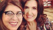 Convidada do 'Encontro', Roberta Miranda faz selfie com Fátima Bernardes - Reprodução Instagram