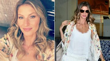 Após participar do Mais Você, Gisele Bündchen embarca em aeroporto do Rio - William Oda/AgNews