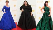 Emmy: atrizes usam vestidos que valorizam quadril e busto largos - Foto-montagem