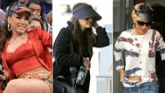 Viseira fashion: inspire-se em Anitta e Rihanna e aprenda a usar - Foto-montagem