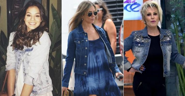 Bruna Marquezine, Jennifer Aniston e Ana Marina Braga - Reprodução/Instagram/AKM-GSI