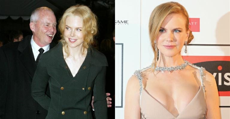 Nicole Kidman e o pai Antony - Getty Images