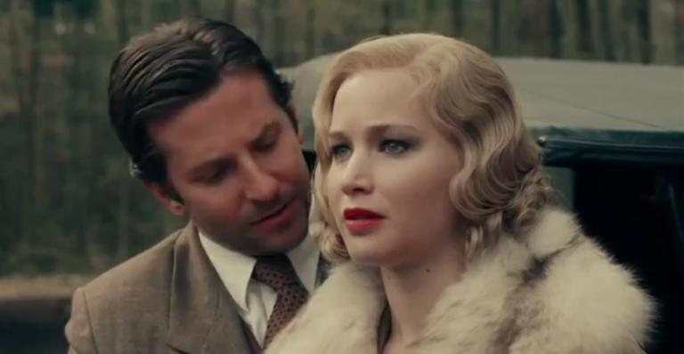 Jennifer Lawrence e Bradley Cooper no filme Serena - Reprodução