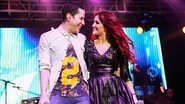 Dulce María e Christian Chávez cantam juntos durante show em São Paulo - Manuela Scarpa/Photo Rio News