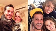 Júlio César publica foto com Susana Werner e com os filhos - Instagram/Reprodução