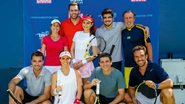 Patrícia Maldonado, Henri Castelli, Jessika Alves, Caio Castro, Kirmayr, Guilherme Arruda, Fernanda Pontes, Diogo Boni e Carlos Bonow, em NY. - Divulgação