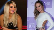 Após platinar o cabelo, Claudia Leitte volta a exibir antigo visual - Foto-montagem