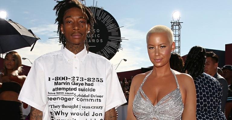 Wiz Khalifa e Amber Rose - Getty Images