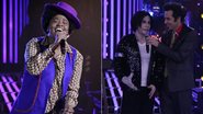 Vanessa Jackson e Christian Chávez interpretam Michael Jackson - Carol Soares / SBT