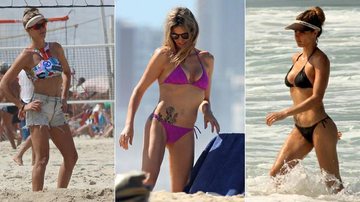 Veja 10 modelos de biquínis da apresentadora Fernanda Lima - Foto-montagem