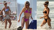 Veja 10 modelos de biquínis da apresentadora Fernanda Lima - Foto-montagem