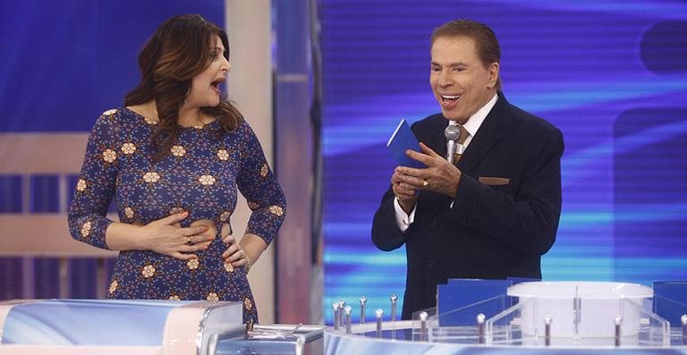 Silvio Santos e Sônia Lima - Roberto Nemanis SBT