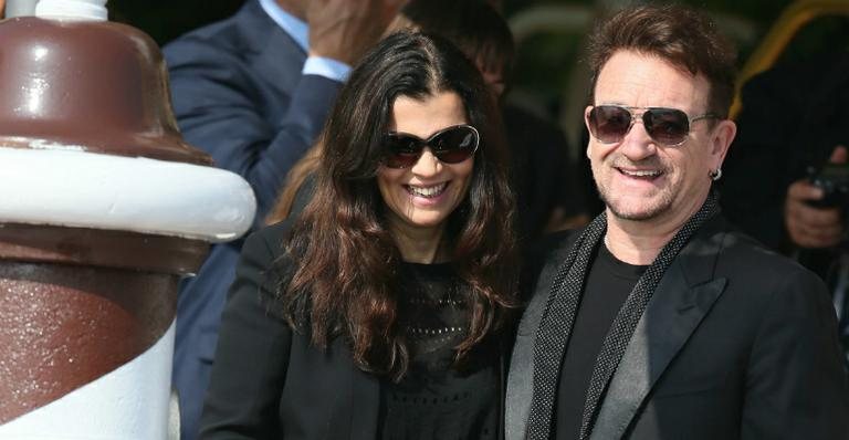 Bono Vox deixa a cidade de Veneza após casamento de George Clooney e Amal Alamuddin - AKM-GSI/Splash