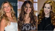 Gisele Bündchen, Bruna Marquezine e Sophia Abrahão - Agnews/ Divulgação TV Globo