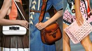 Clutch ou maxibolsa: Veja galeria com as bolsas que serão tendência na primavera-verão - Foto-montagem